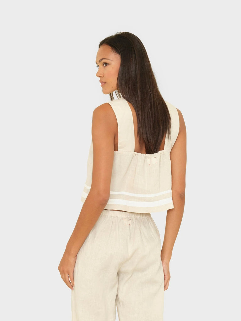 XIRENA~ Leni Linen Top