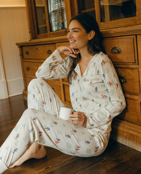 Vintage Ski Print - Lookbook