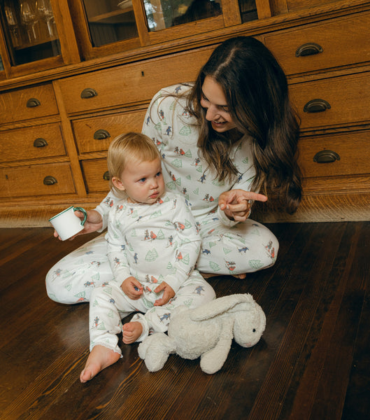 Kids Vintage Ski Print - Lookbook