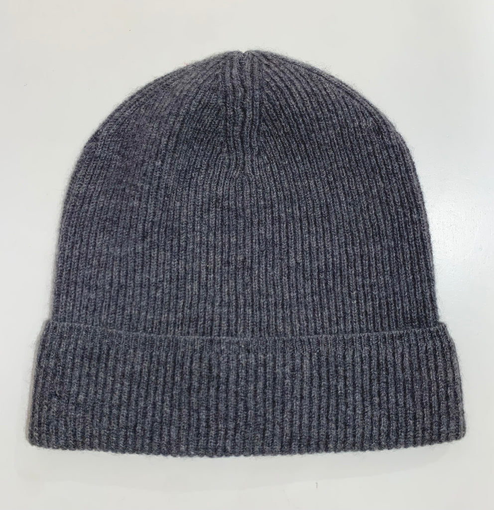 MORAY CASHMERE~ Renwick Cashmere Ribbed Beanie