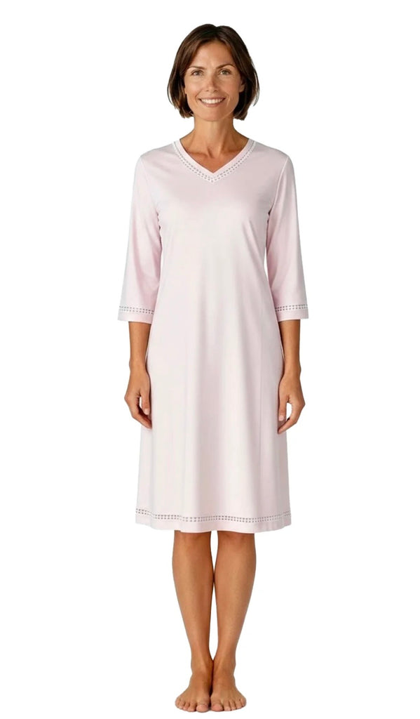MARELLE~ Liz 3/4 sleeve nightgown