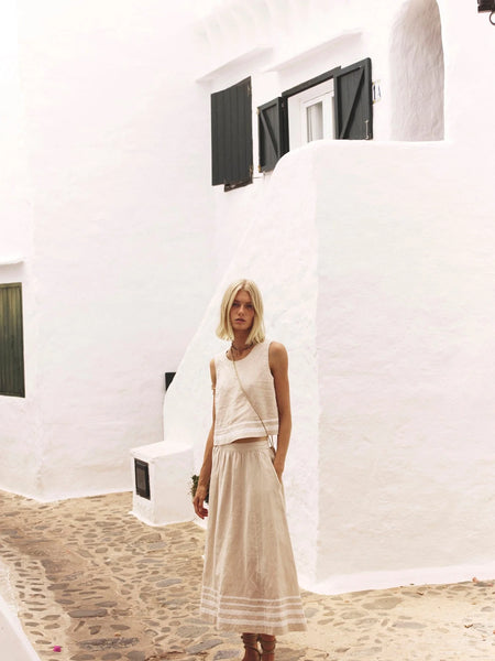 XIRENA~ Leni Linen Top