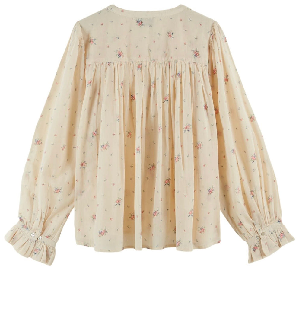 EMILE ET IDA~ Dounia paquerette cotton blouse