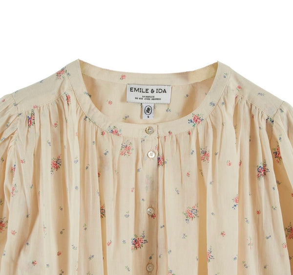 EMILE ET IDA~ Dounia paquerette cotton blouse