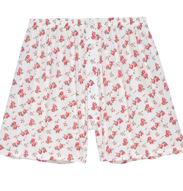THE GREAT~ Jersey boxer short teatime rose