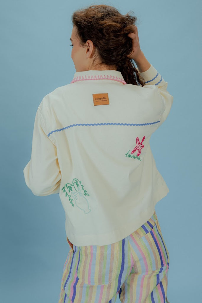 COPPELIA~ Saturn embroidered jacket