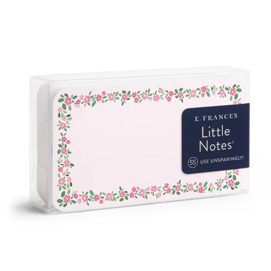 E.FRANCIS~ Pink Petals little notes cards