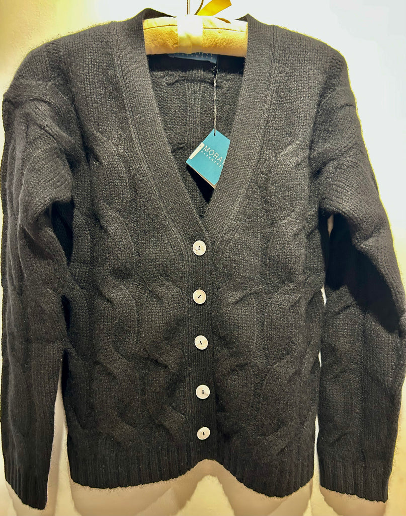MORAY~ Boxy cable cardigan 6 ply