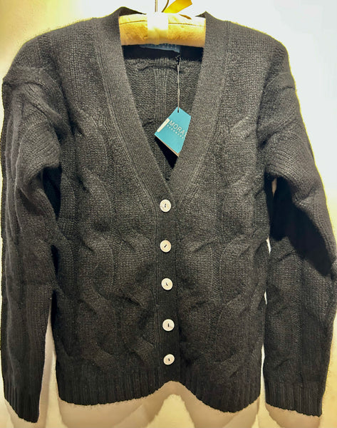 MORAY~ Boxy cable cardigan 6 ply