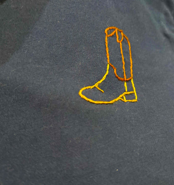 SWEET OLIVE STREET~ Cowboy boots tshirt