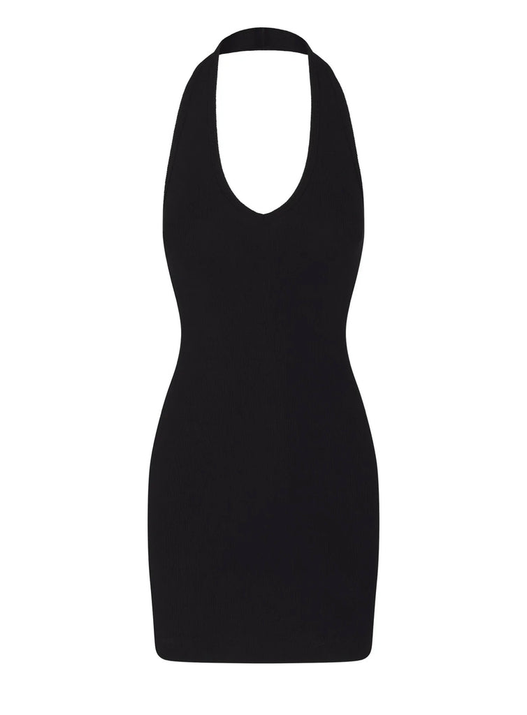 ETERNE~ Halter mini dress