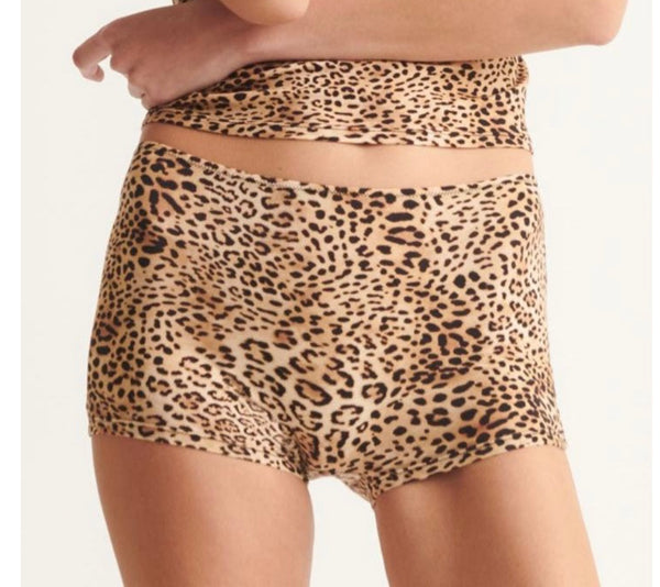 SKIN~ Leopard print Gayle boyshort