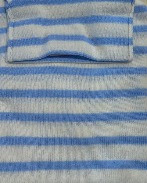 MORAY~ Mulben-Breton stripe cowl neck sweater