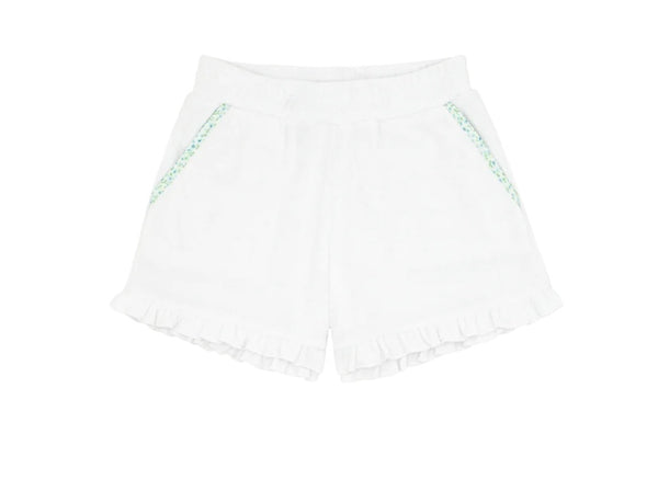 MINNOW~French Terry ruffle short