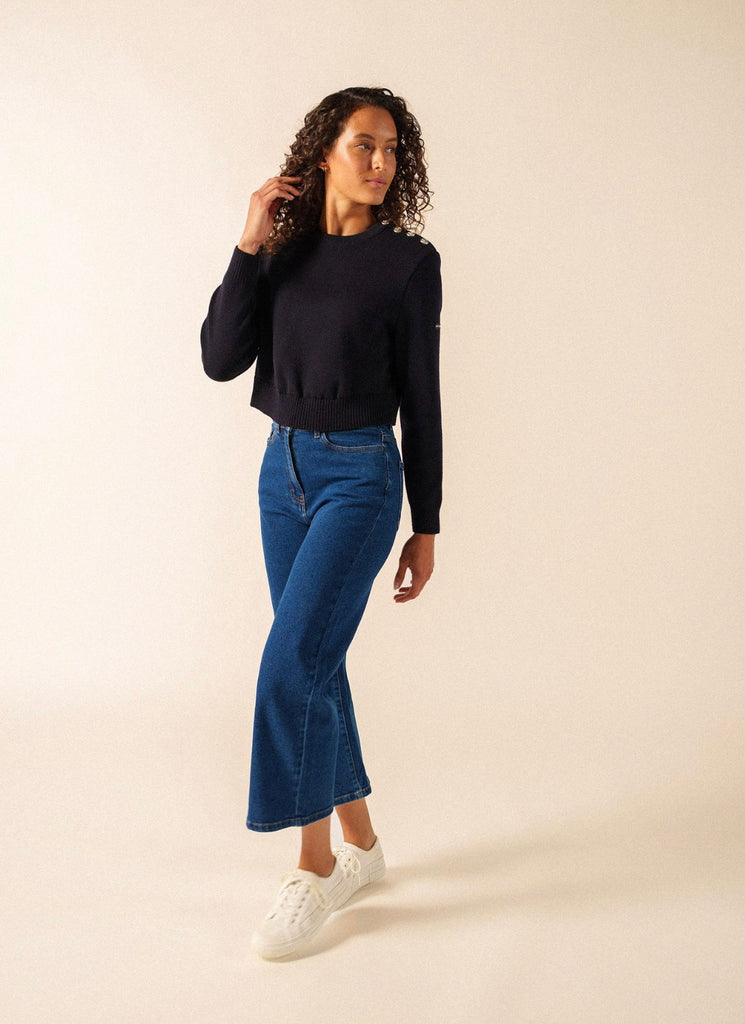 SAINT JAMES~ Cancale Femme Crop 4580