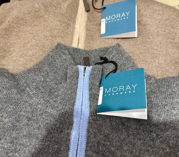 MORAY~ Half zip turtleneck sweater