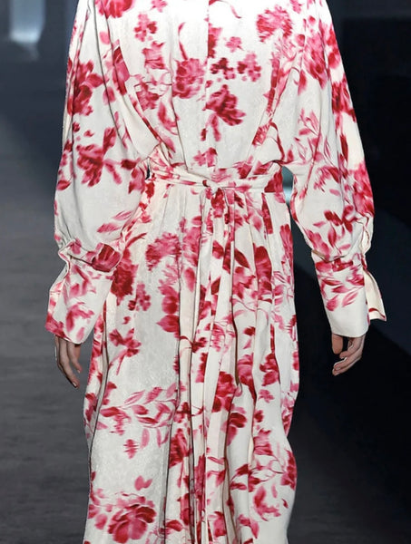 EIKO ai~ Freya kimono red floral