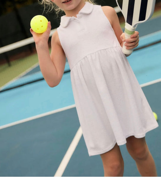 MINNOW~ French Terry tennis dress
