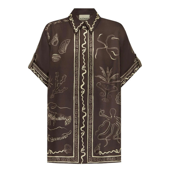 ALEMAIS~ Sammy silk shirt