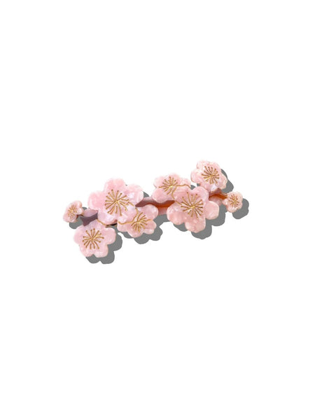 SOLAR ECLIPSE~ Cherry blossom French barrette