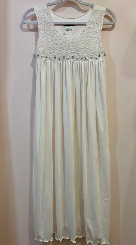 MARELLE~ Camila tank smock mid length nightgown