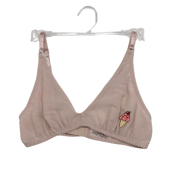 LOVE AND SWANS~ Mesh bralette with icecream cone