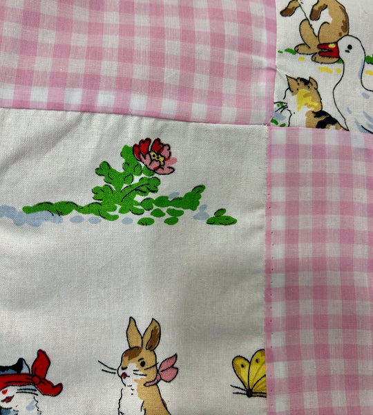 LORILYN CO. ~ patchwork Blankets with flannel backing