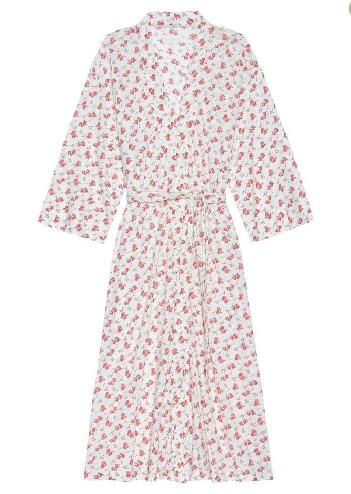THE GREAT~ The Robe teatime rose print