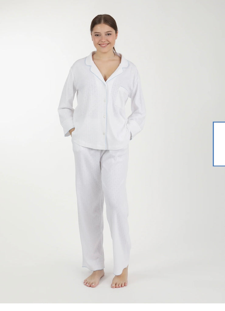 LENORA~ Liza 2 pc pointelle pajama set