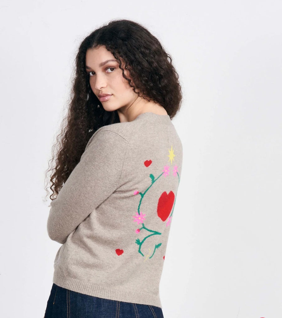 JUMPER 1234~ Folklore cashmere cardigan