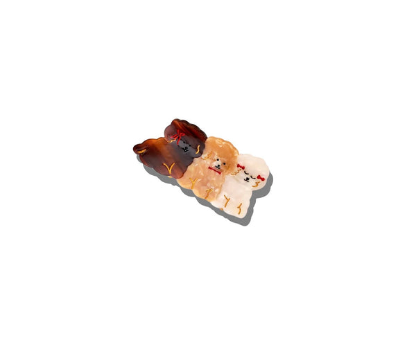 SOLAR ECLIPSE~ Mini puppies claw hair clip