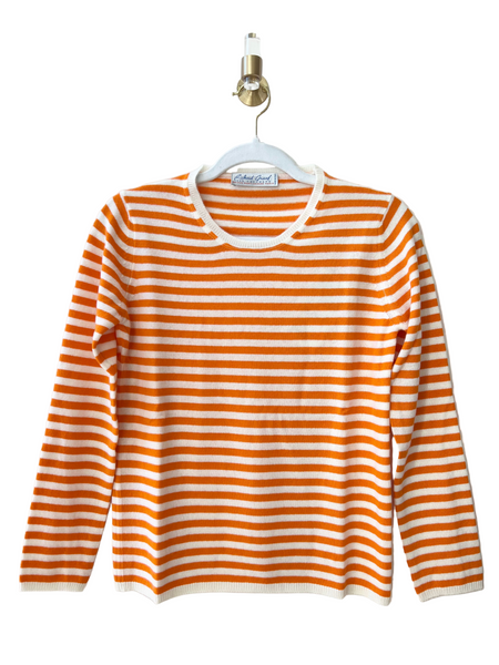 RICHARD GRAND ~ Lightweight Striped Crew