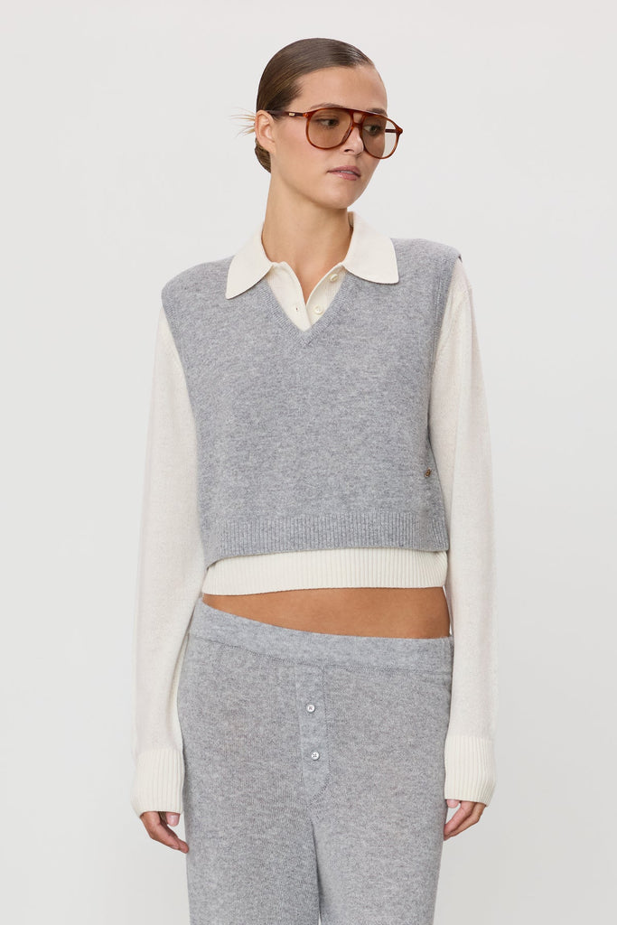 ETERNE~ Leon cashmere vest