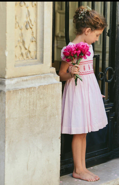 ANTOINETTE~ Princess Charlotte smocked dress