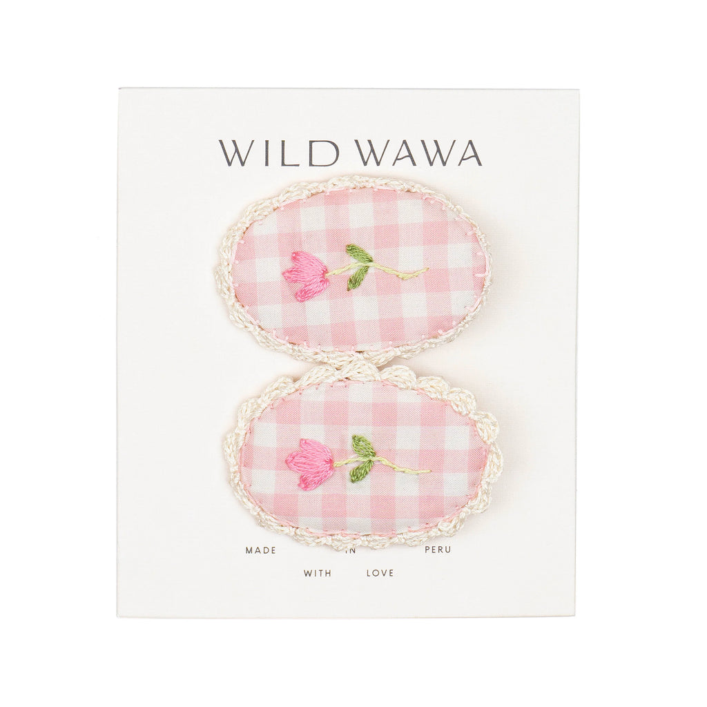 WILD WAWA ~ Crochet Clip Set