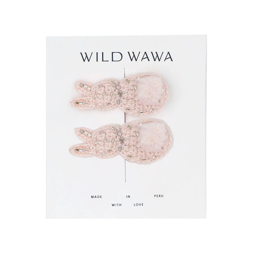 WILD WAWA ~ Crochet Clip Set