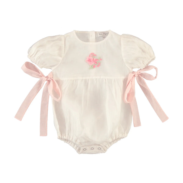 BEBE ORGANIC ~ Rose Romper