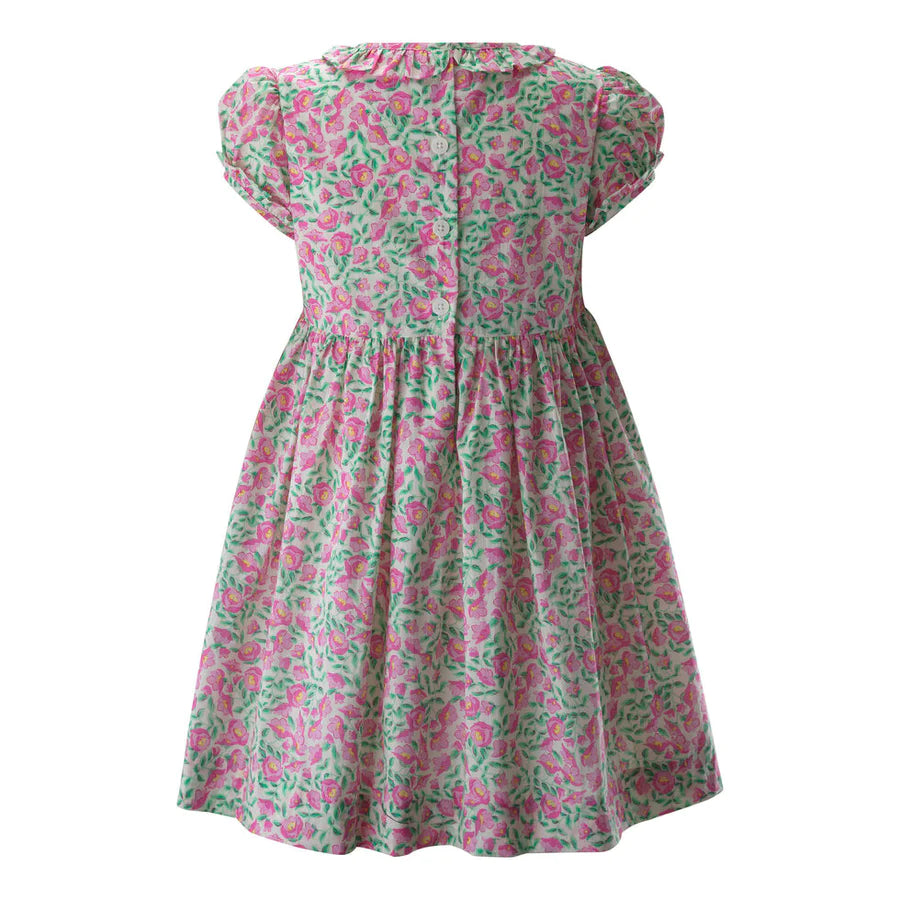 RACHEL RILEY~ Leafy floral smocked dress | RELAX HAMPTON RACHEL RILEY~ Leafy floral smocked dress | RELAX HAMPTON