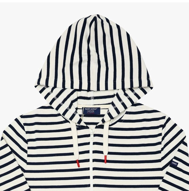 SAINT JAMES ~ Colleville Zip-Up Hoodie