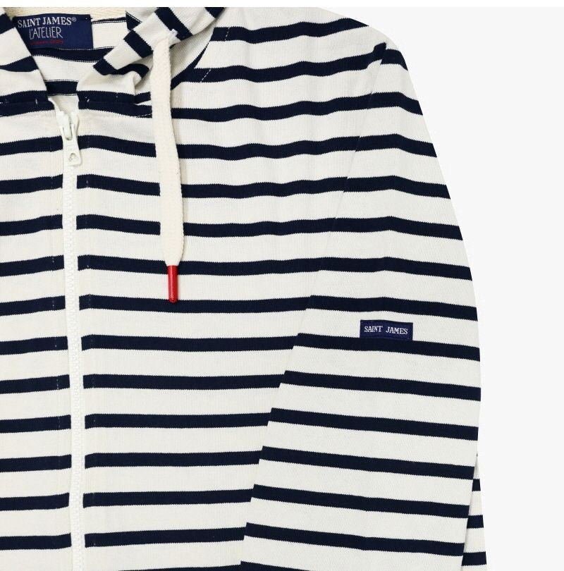 SAINT JAMES ~ Colleville Zip-Up Hoodie