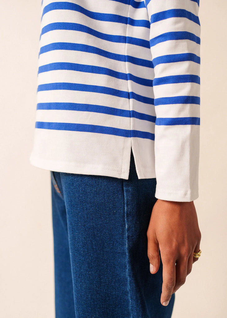 SAINT JAMES ~ Naval Lurex Breton Shirt