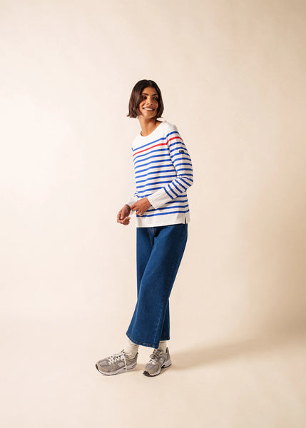 SAINT JAMES ~ Naval Lurex Breton Shirt