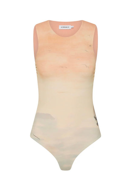 ANTIPODEAN~ Deepwater round neck bodysuit