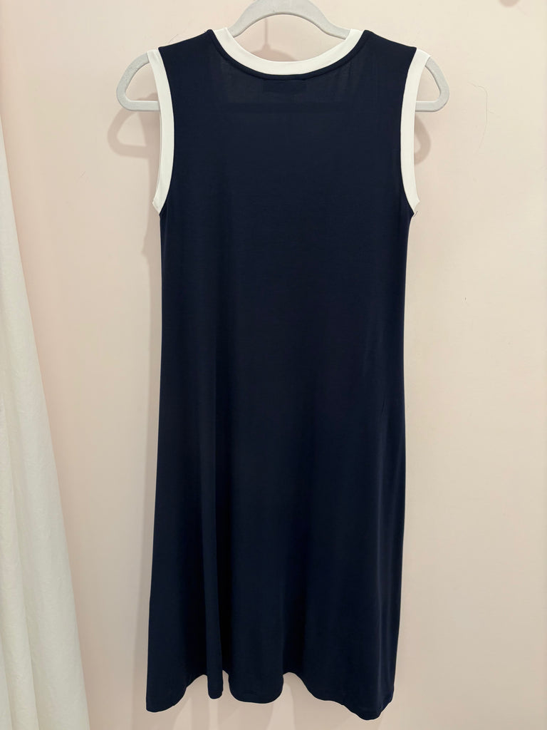 YELLAMARIS~ Navy modal sleeveless sleepdress