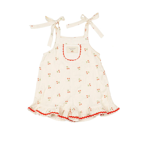 WILD WAWA~ Isola romper cherry print