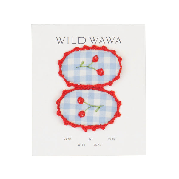 WILD WAWA ~ Crochet Clip Set