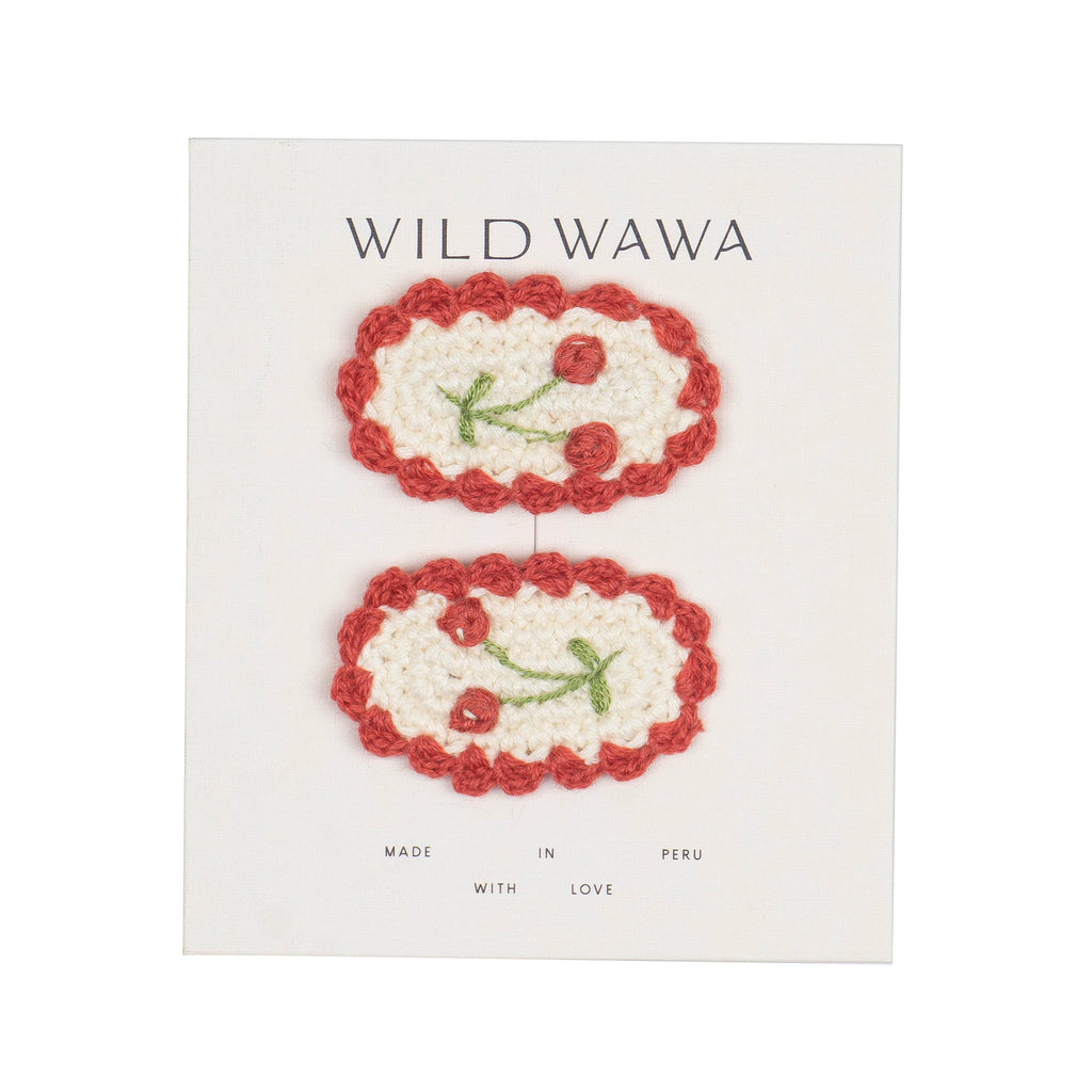 WILD WAWA ~ Crochet Clip Set