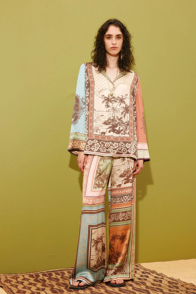 ALEMAIS~Alberta silk pant