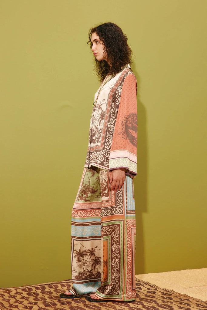 ALEMAIS~Alberta silk pant