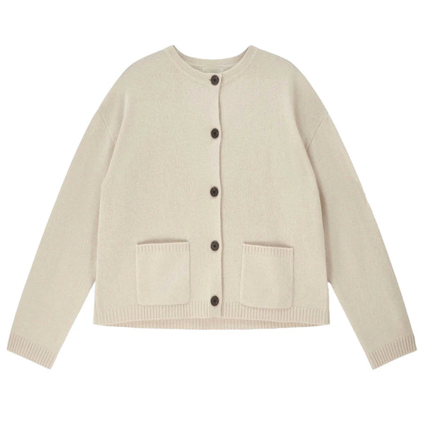 JUMPER 1234~ Heavy Crew Cardigan